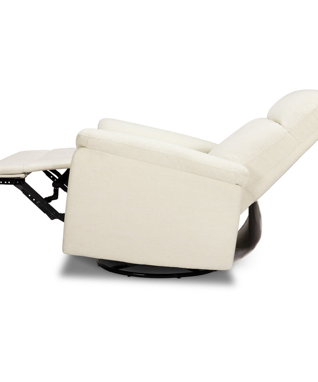 M24387VN,DaVinci,Suzy Swivel Recliner in Vanilla