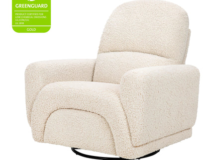 M30087AT,Babyletto,Rainbow Recliner and Swivel Glider in Almond Teddy Loop