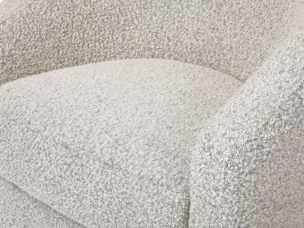 M5887BWB,Babyletto,Madison Swivel Glider in Black White Boucle