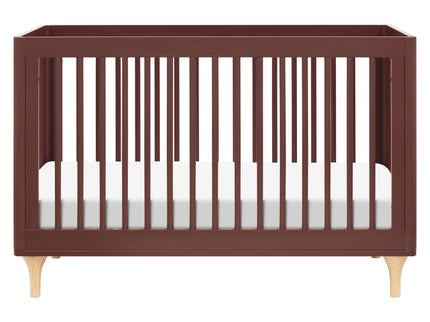 M9001CRN,Babyletto,Lolly 3-in-1 Convertible Crib w/Toddler Bed Conversion in Crimson/Natural