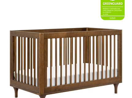 M9001NL,Babyletto,Lolly 3-in-1 Convertible Crib w/Toddler Bed Conversion in Natural Walnut