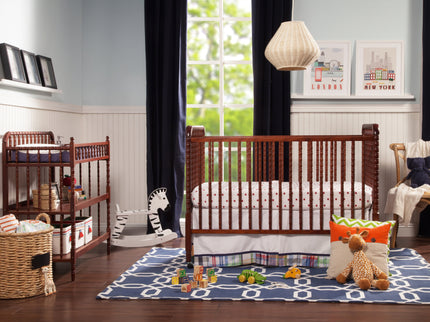 M0302CP,DaVinci,Jenny Lind Changing Table in Rich Cherry Finish