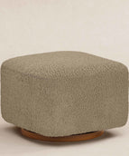 Latte Teddy Loop with Dark Wood Base