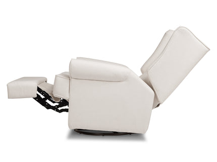 M21987PCMEW,Namesake,Harbour Power Recliner in Performance Cream Eco-Weave