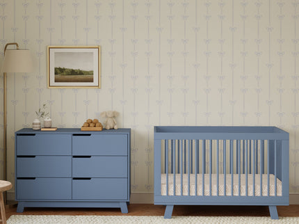 M4216CVB,Babyletto,Hudson 6-Drawer Double Dresser  Assembled in Cove Blue