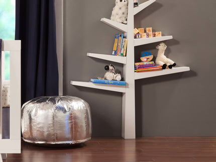 M4626W,Babyletto,Spruce Tree Bookcase in White Finish