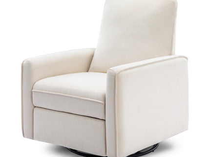 M19387PCMEW,DaVinci,Penny Swivel Recliner in Performance Cream Eco-Weave