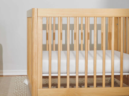 T29433,Babyletto,Plain White Muslin All-Stages Midi Crib Sheet in GOTS Certified Organic Cotton