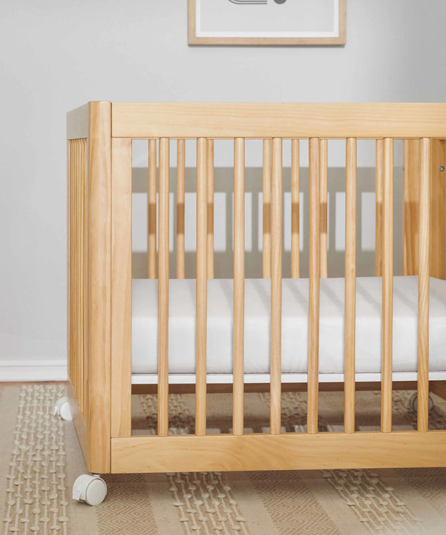 T29433,Babyletto,Plain White Muslin All-Stages Midi Crib Sheet in GOTS Certified Organic Cotton