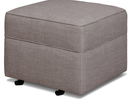 M17285FTGRY,Namesake,Willa/Alden Gliding Ottoman in Steel Grey Tweed