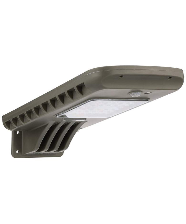 Refuge 12"W Dark Gray Motion Sensor Solar LED Security Light