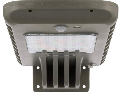 Refuge 12"W Dark Gray Motion Sensor Solar LED Security Light