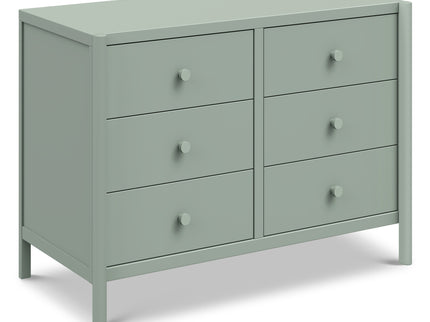 M25126LS,DaVinci,Birdie 6-Drawer Dresser in Light Sage