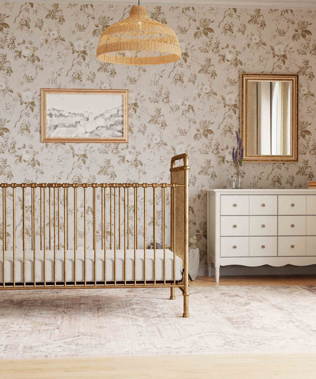 M15501VG,Namesake,Abigail 3-in-1 Convertible Crib in Vintage Gold