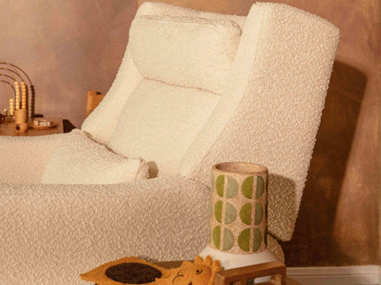 M11286PWB,Babyletto,Kiwi Plus Power Glider Recliner w/ Power Headrest in Performance Ivory Boucle