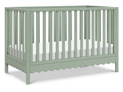 M27801LS,DaVinci,Sammy Scallop 4-in-1 Convertible Crib in Light Sage