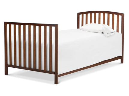 M18198Q,DaVinci,Dylan Folding Portable 3-in-1 MiniCrib and TwinBed in Espresso