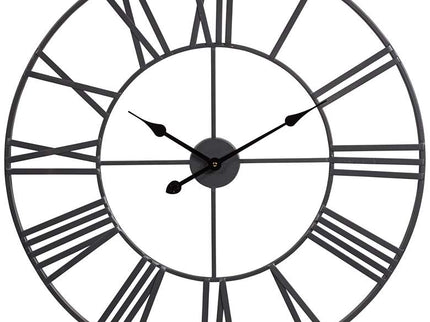 River Parks 30" Wide Zia Open Metal Round Wall Clock