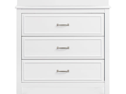 M12823W,DaVinci,Charlie 3-Drawer Dresser in White