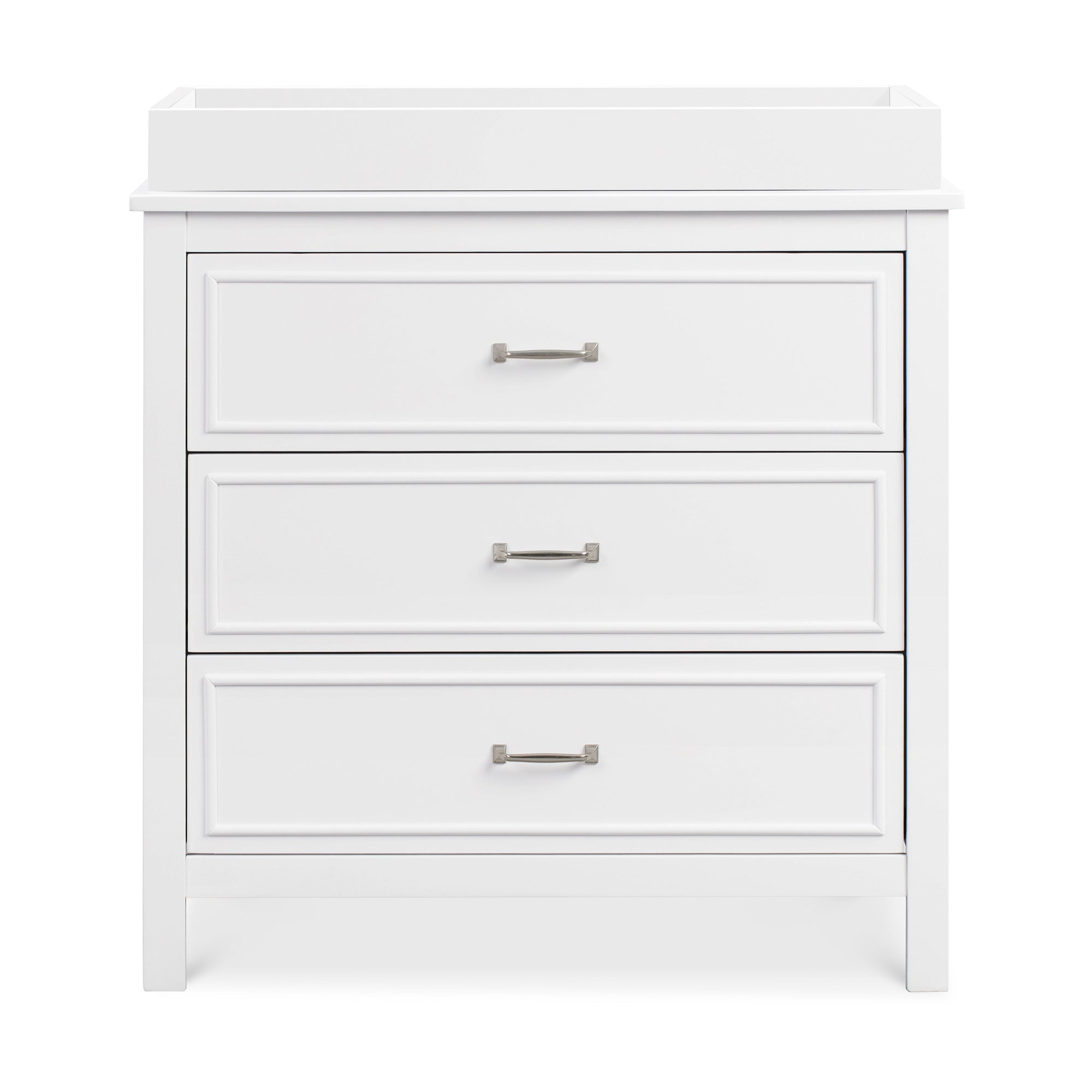 M12823W,DaVinci,Charlie 3-Drawer Dresser in White