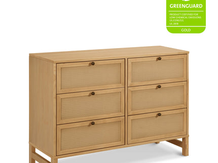 M24926HY,DaVinci,Margot 6-Drawer Dresser in Honey