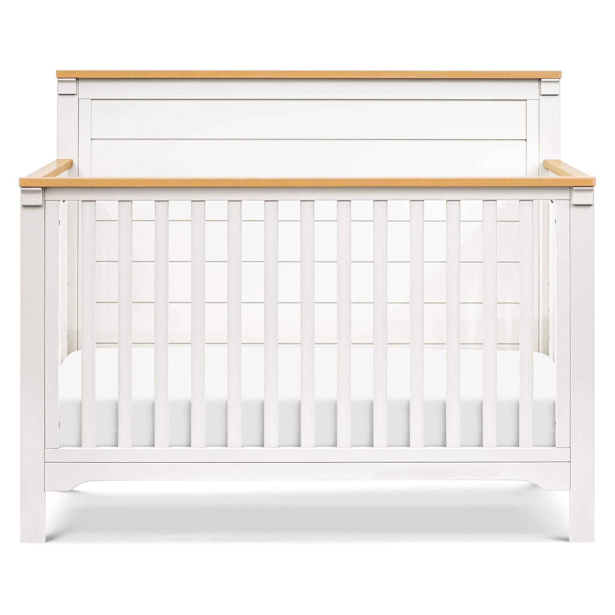 M27201RWHY,DaVinci,Shea 4-in-1 Convertible Crib in Warm White and Honey