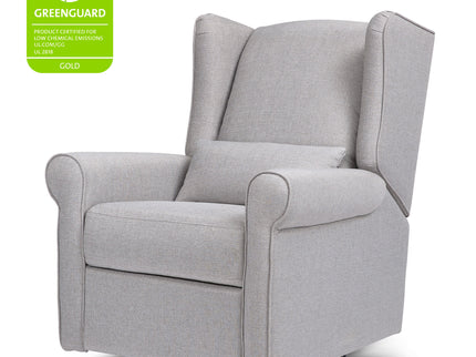 M21887MIG,DaVinci,Hayden Recliner and Swivel Glider in Misty Grey