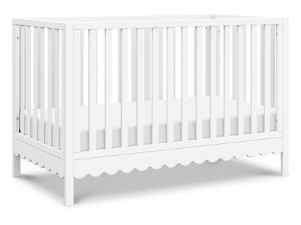 M27801W,DaVinci,Sammy Scallop 4-in-1 Convertible Crib in White