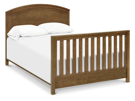 B26401LDF,Monogram by Namesake,Hemsted 4-in-1 Convertible Crib in Walnut Driftwood