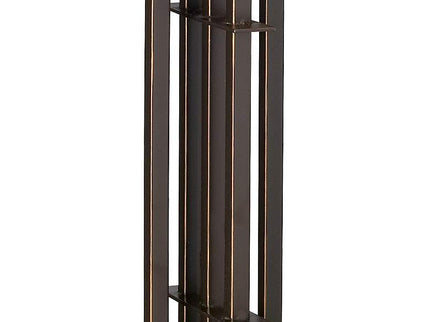 Robert Louis Tiffany 26 1/4" Wrought Iron and Glass Table Lamp