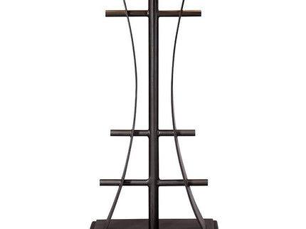 Robert Louis Tiffany 27" Jewel Tone Art Glass Tiffany-Style Table Lamp