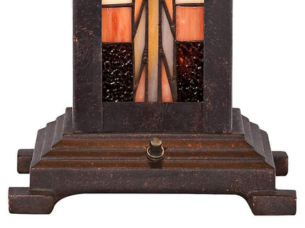 Robert Louis Tiffany Alfred 26" Mission Lamp with Table Top Dimmer