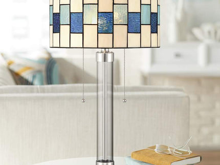 Robert Louis Tiffany Andra 24 1/2" High Art Glass Table Lamp