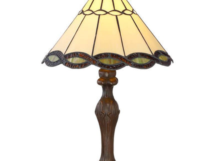 Robert Louis Tiffany Camile 18 1/2" High Tiffany-Stye Accent Lamp