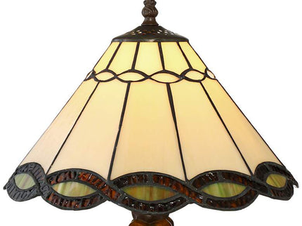 Robert Louis Tiffany Camile 18 1/2" High Tiffany-Stye Accent Lamp