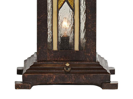 Robert Louis Tiffany Drake 25 1/2" Mission Night Light Table Lamp