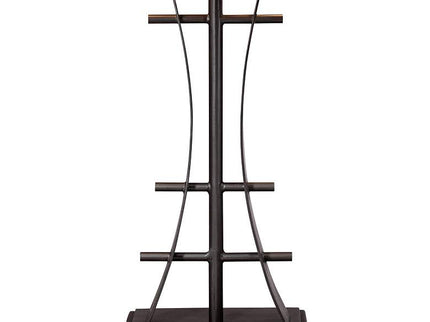 Robert Louis Tiffany Jewel Tone Tiffany-Style Art Glass Lamp with Dimmer