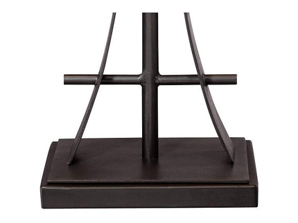 Robert Louis Tiffany Jewel Tone Tiffany-Style Art Glass Lamp with Dimmer