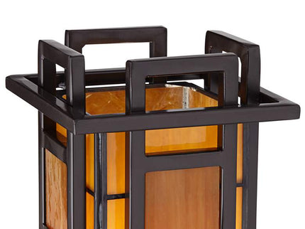 Robert Louis Tiffany Prairie Style 20" High Pillar Accent Table Lamp