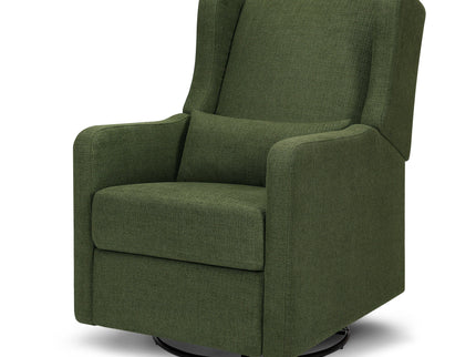F19587PFGL,Carter's,Arlo Recliner and Swivel Glider in Performance Forest Green Linen