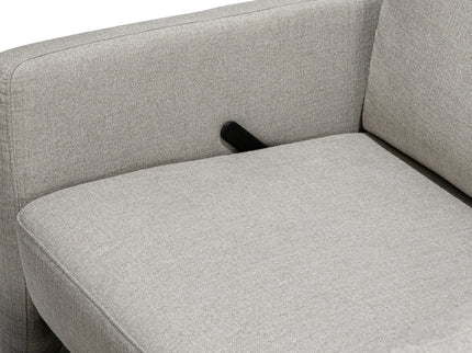 F24687PFTGRY,Carter's,Ethan Swivel Recliner in Performance Grey Linen