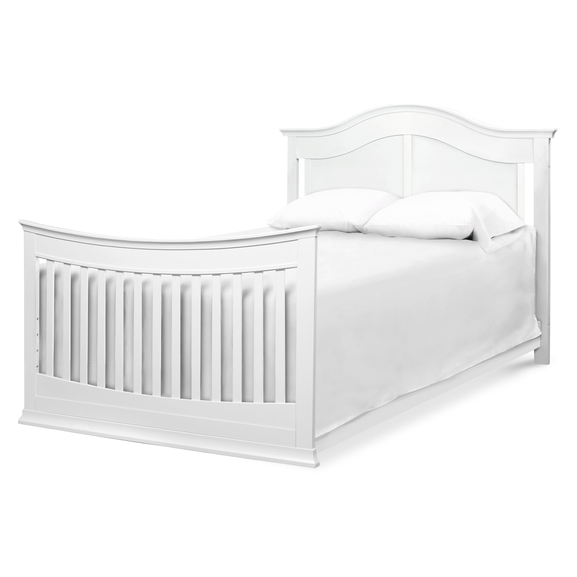 M4501W,DaVinci,Meadow 4-in-1 Convertible Crib in White Finish