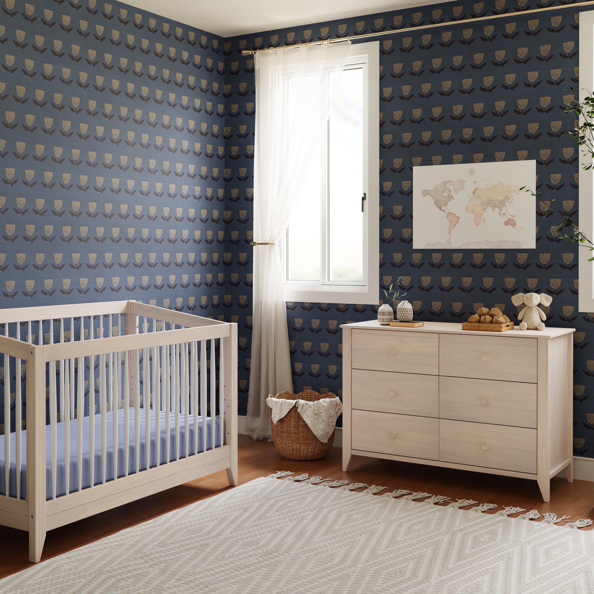 M10326NX,Babyletto,Sprout 6-Drawer Double Dresser in Washed Natural