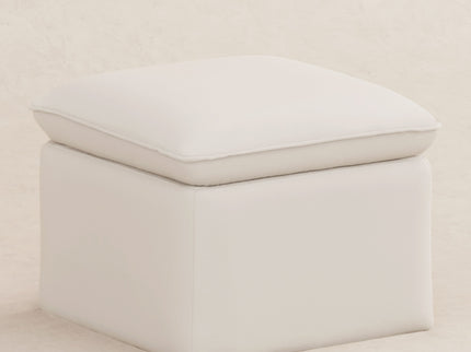 M20985PCMEW,Babyletto,Cali Storage Ottoman in Performance Cream Eco-Weave