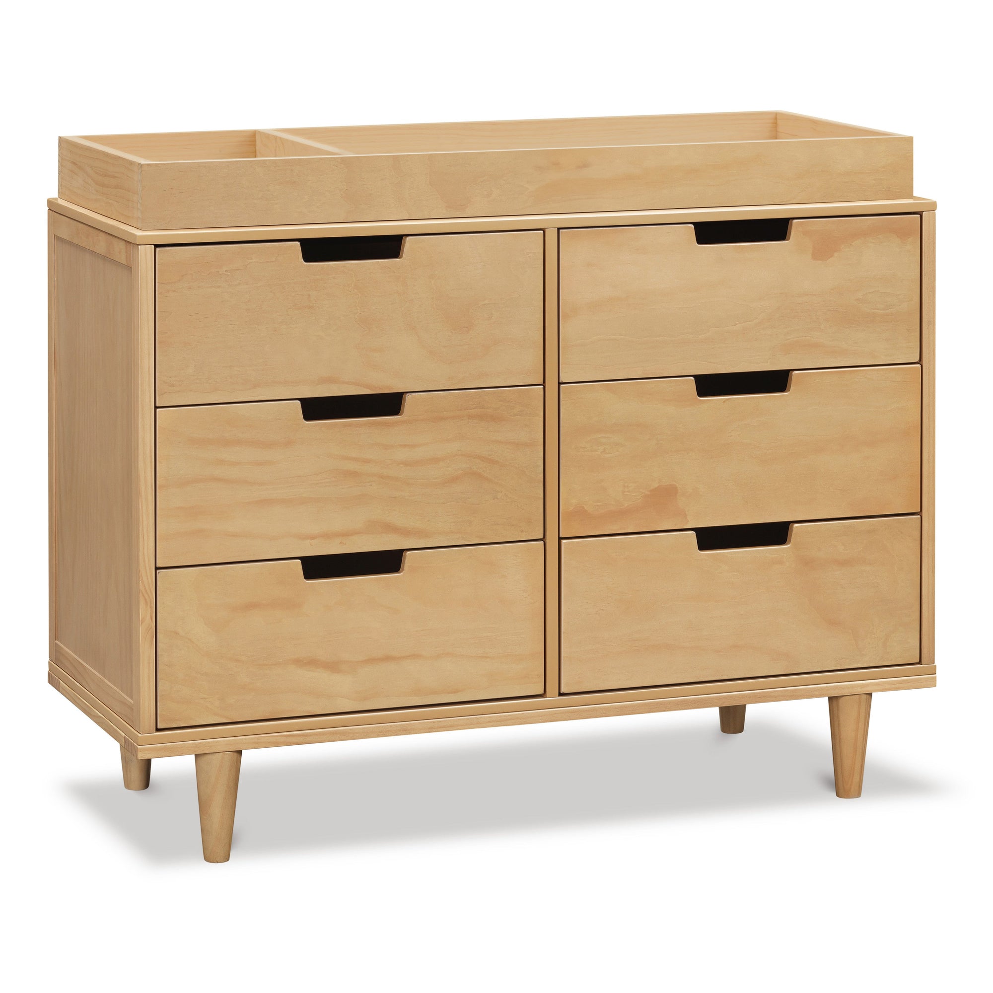W4926HY,DaVinci,Marley 6-Drawer Double Dresser in Honey