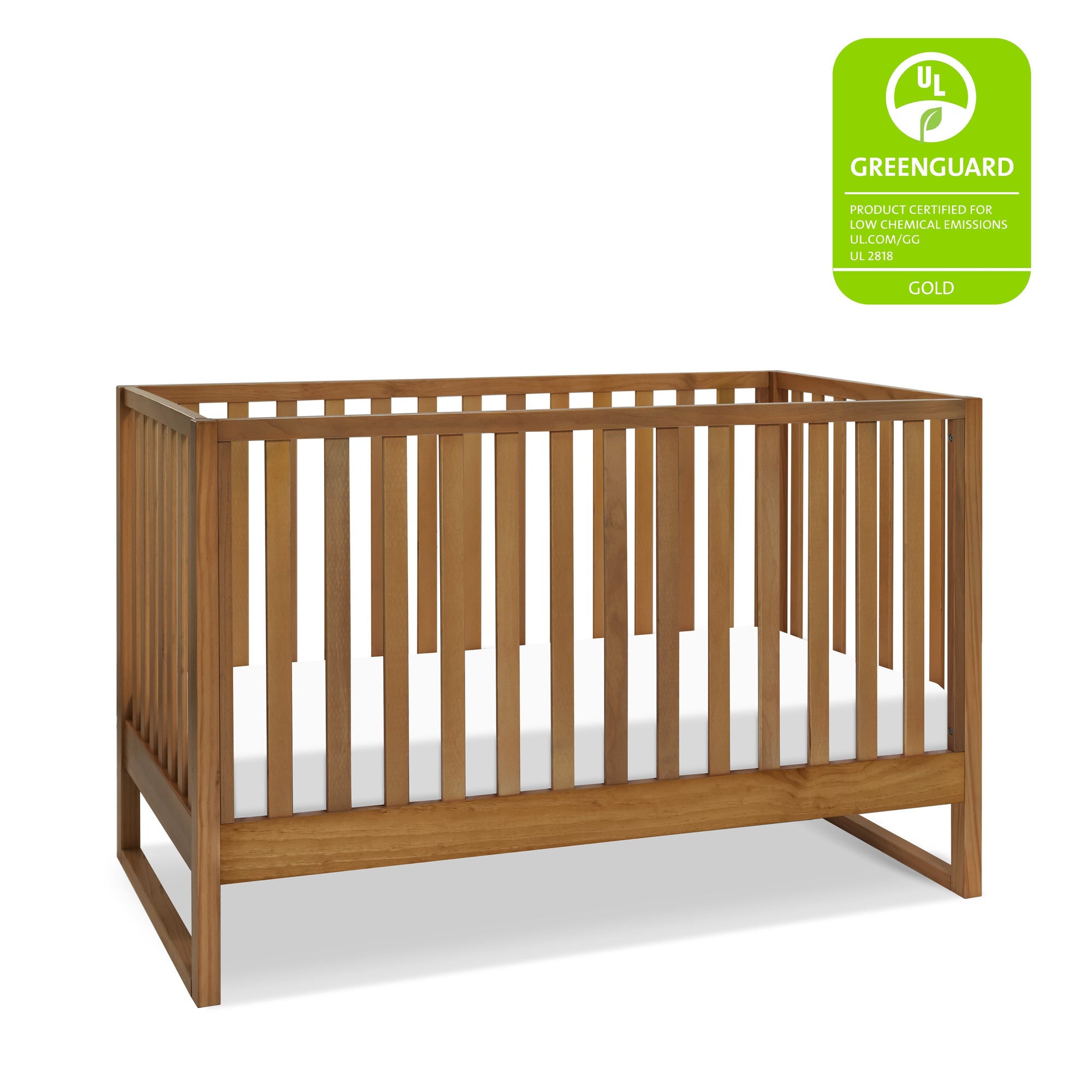 M25001CT,DaVinci,Hunter 3-in-1 Convertible Crib in Chestnut