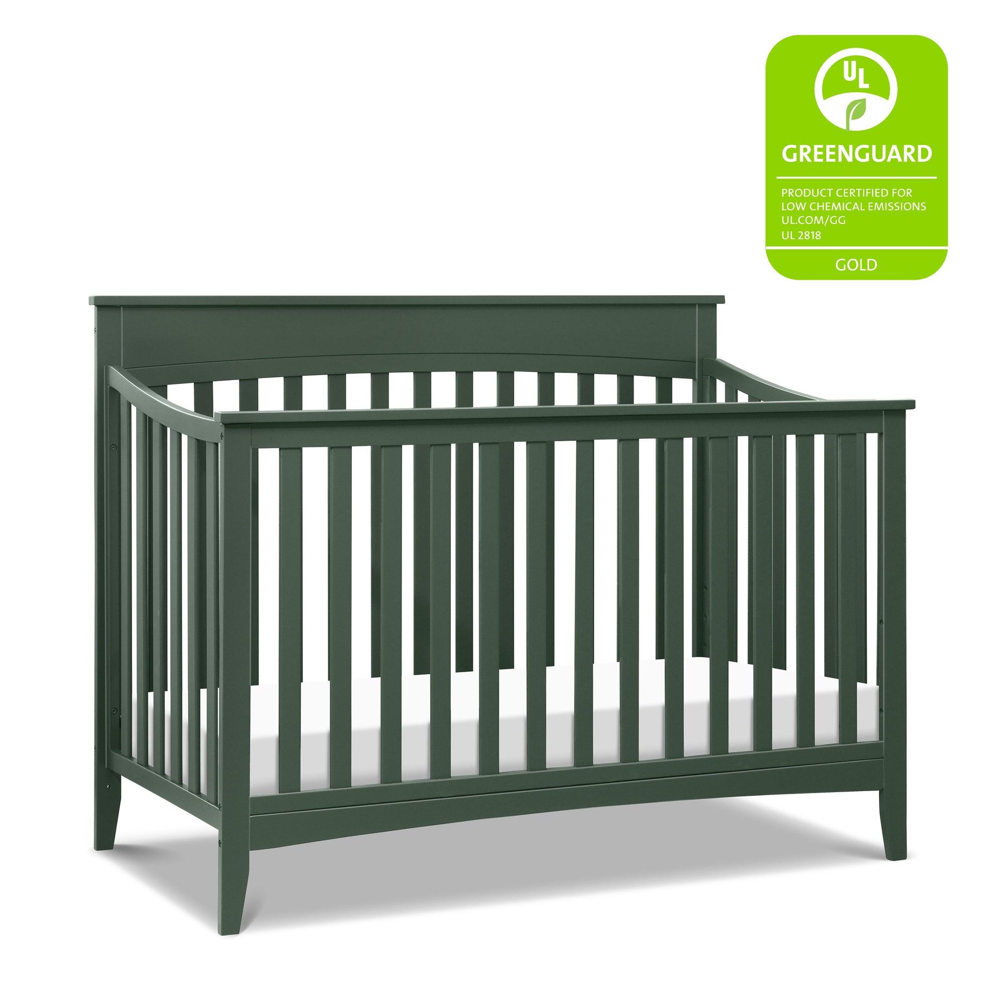 M9301FRGR,DaVinci,Grove 4-in-1 Convertible Crib in Forest Green