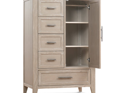 B14427SDB,Monogram by Namesake,Beckett Chifforobe in Sandbar