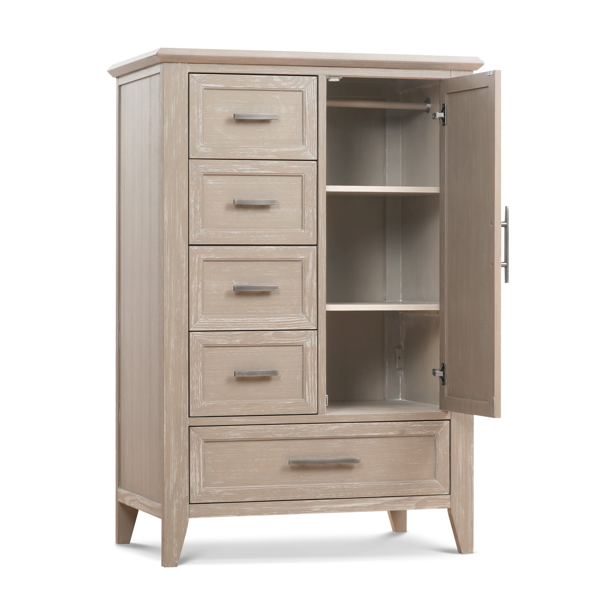 B14427SDB,Monogram by Namesake,Beckett Chifforobe in Sandbar