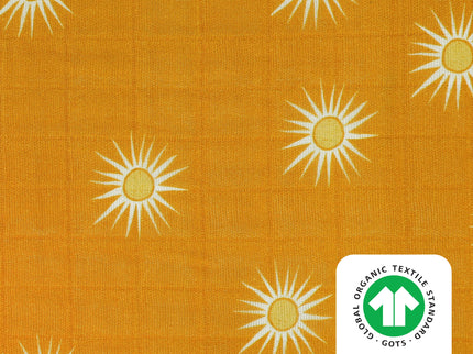 T26934,Babyletto,Golden Hour Muslin All-Stages Bassinet Sheet in GOTS Certified Organic Cotton